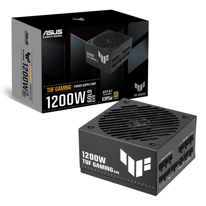Asus ASUS TUF-GAMING-1200G-EVO power supply unit 1200 W 20+4 pin ATX ATX Zwart