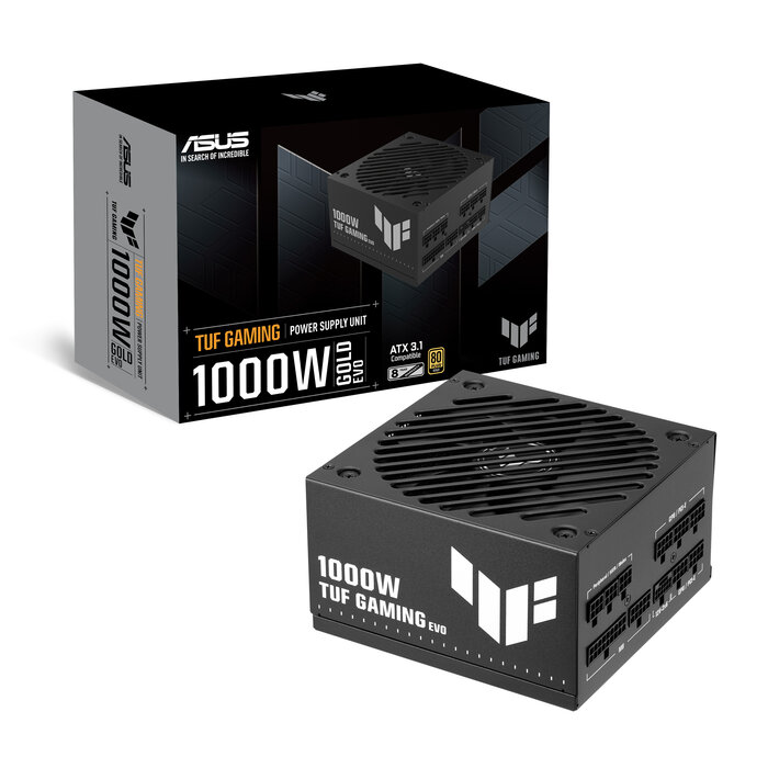 Asus ASUS TUF Gaming 1000W Gold EVO power supply unit 20+4 pin ATX ATX Zwart