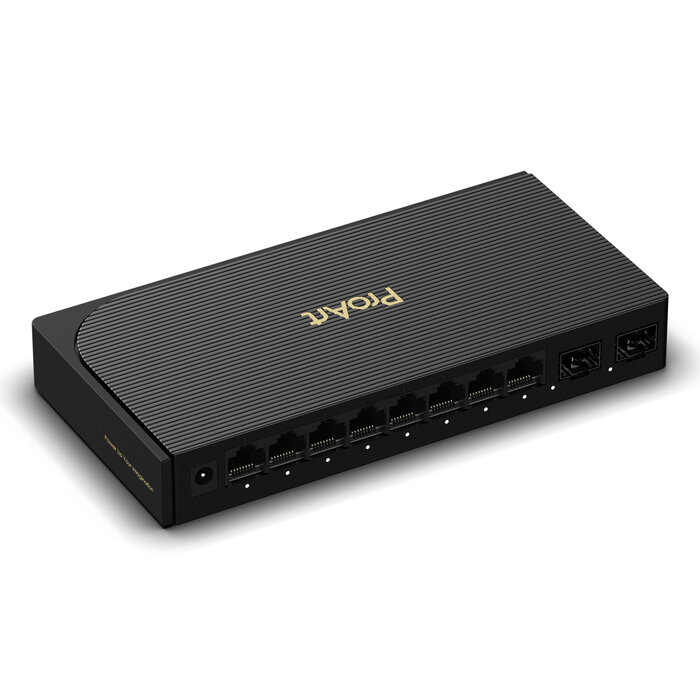 Asus ASUS ProArt Switch PQG-U1080 Unmanaged 2.5G Ethernet (100/1000/2500) Zwart