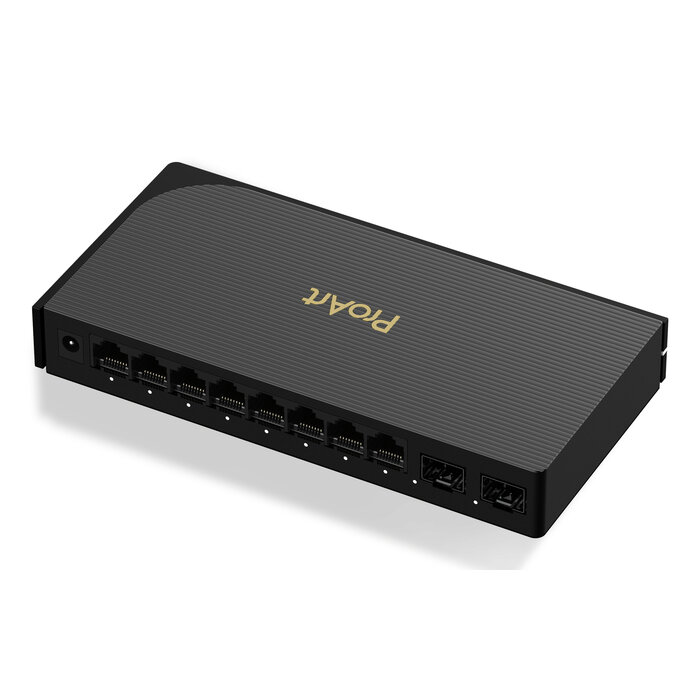 Asus ASUS ProArt Switch PQG-U1080 Unmanaged 2.5G Ethernet (100/1000/2500) Zwart