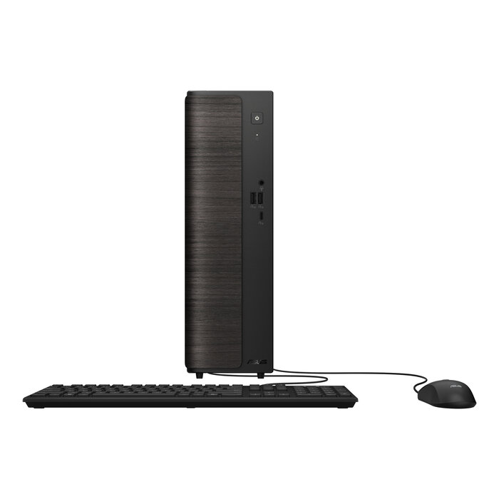Asus ASUS V500 SFF V501SV-07240H026W Intel Core 7 240H 16 GB DDR5-SDRAM 512 GB SSD Windows 11 Home PC Zwart, Hout