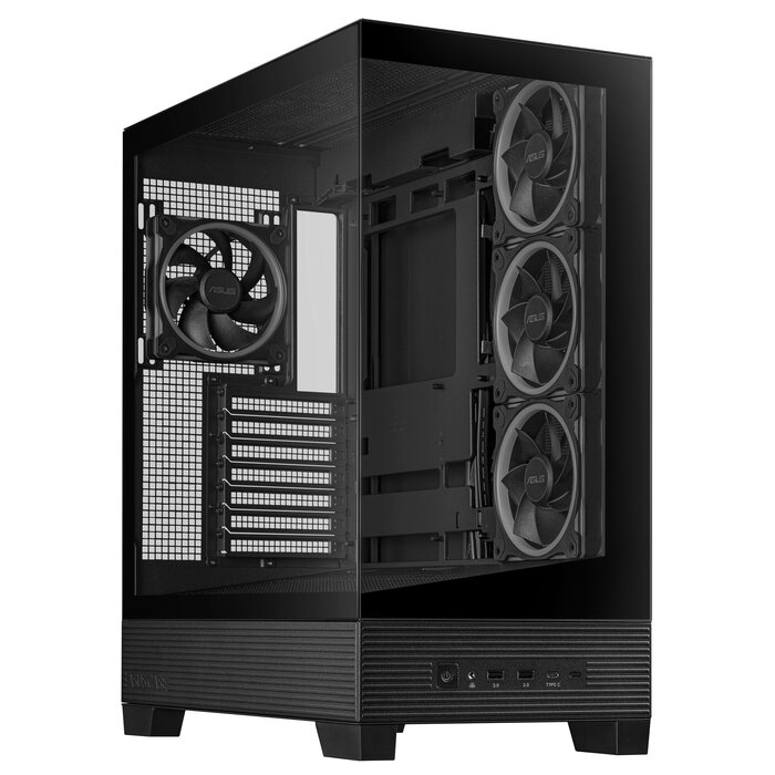 Asus ASUS A31 Plus TG ARGB BLACK Midi Tower Zwart