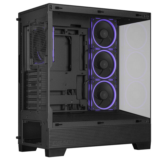 Asus ASUS A31 Plus TG ARGB BLACK Midi Tower Zwart