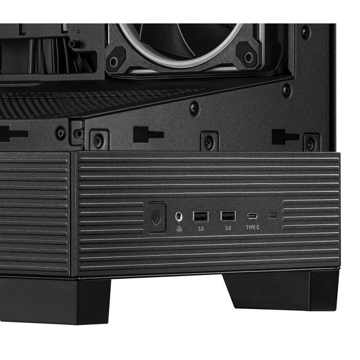 Asus ASUS A31 Plus TG ARGB BLACK Midi Tower Zwart