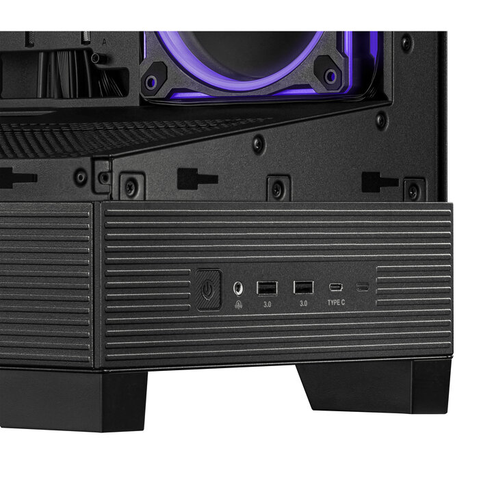 Asus ASUS A31 Plus TG ARGB BLACK Midi Tower Zwart