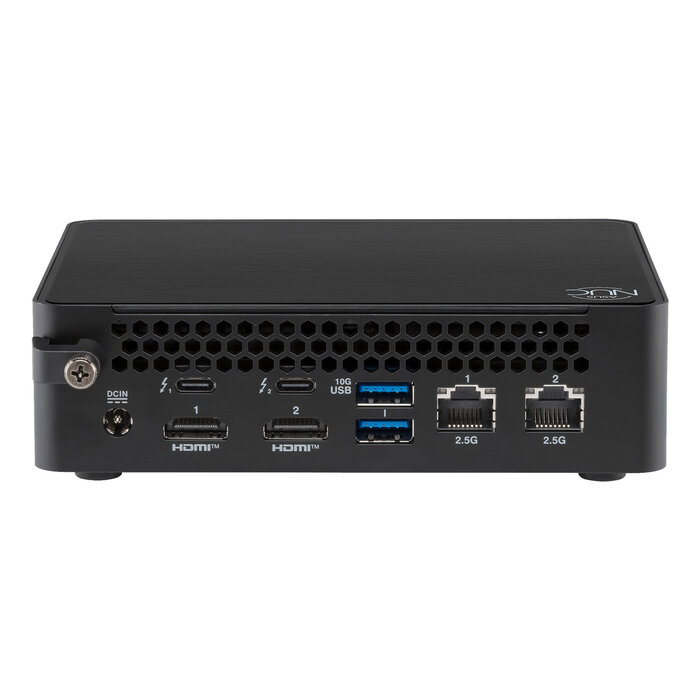 Asus ASUS NUC RNUC16GDKU7664N2 Intel Core Ultra 7 356H 16 GB DDR5-SDRAM 1 TB SSD Windows 11 Pro Mini PC Zwart