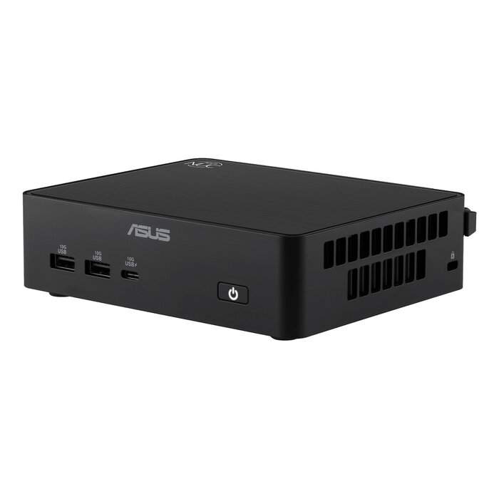 Asus ASUS NUC RNUC16GDKU7664N2 Intel Core Ultra 7 356H 16 GB DDR5-SDRAM 1 TB SSD Windows 11 Pro Mini PC Zwart