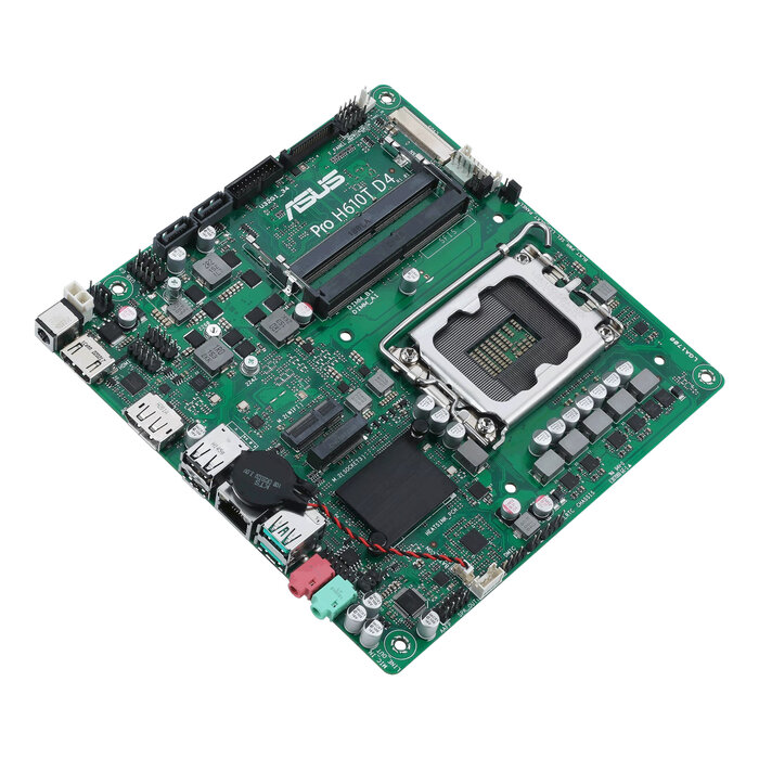 Asus ASUS Pro H610T D4-CSM Intel H610 LGA 1700 Thin Mini ITX