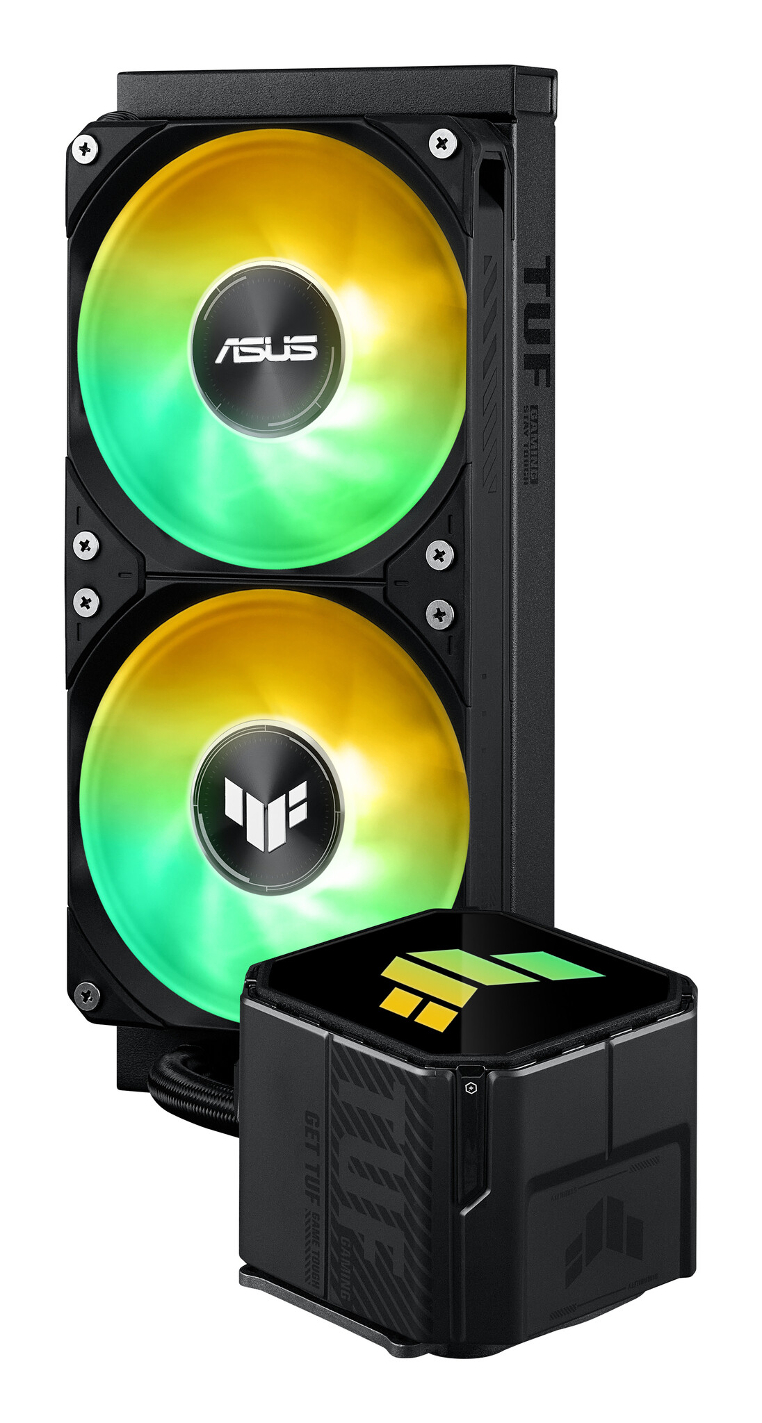 Asus ASUS TUF GAMING LC III 240 ARGB Processor Alles-in-één vloeistofkoeler 12 cm Zwart