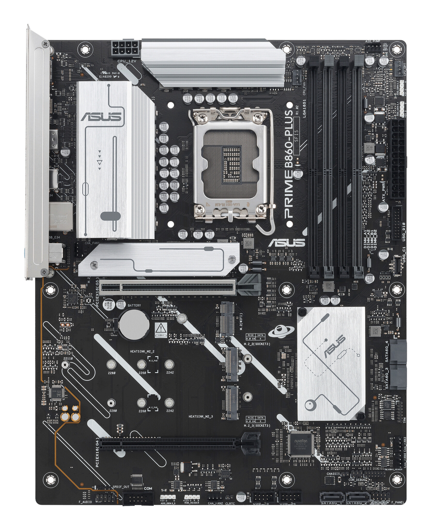 Asus ASUS PRIME B860-PLUS-CSM Intel B860 LGA 1851 (Socket V1) ATX