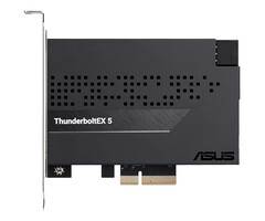 Asus ASUS ThunderboltEX 5 interfacekaart/-adapter Intern Mini DisplayPort, USB 2.0, PCIe, USB Type-C, Thunderbolt, VGA