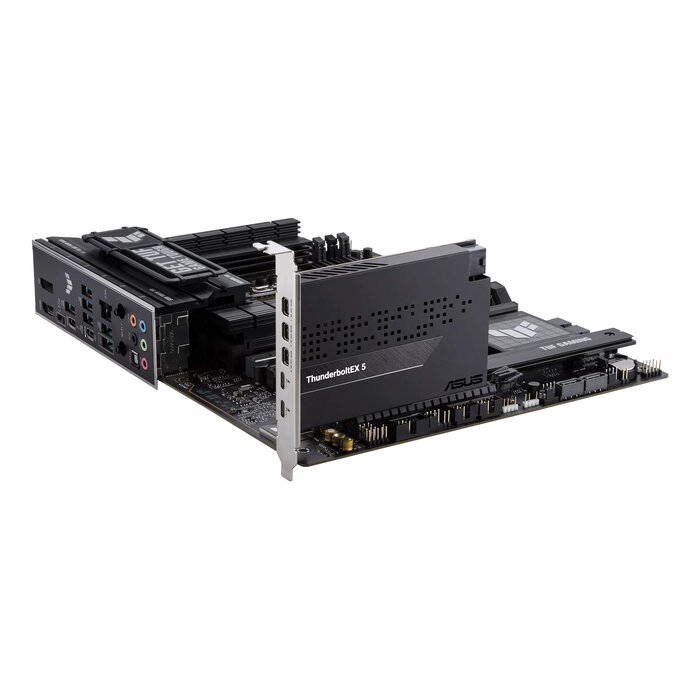 Asus ASUS ThunderboltEX 5 interfacekaart/-adapter Intern Mini DisplayPort, USB 2.0, PCIe, USB Type-C, Thunderbolt, VGA