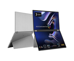 Asus ASUS ZenScreen Duo OLED MQ149CD computer monitor 35,6 cm (14") 1920 x 1200 Pixels WUXGA Zilver