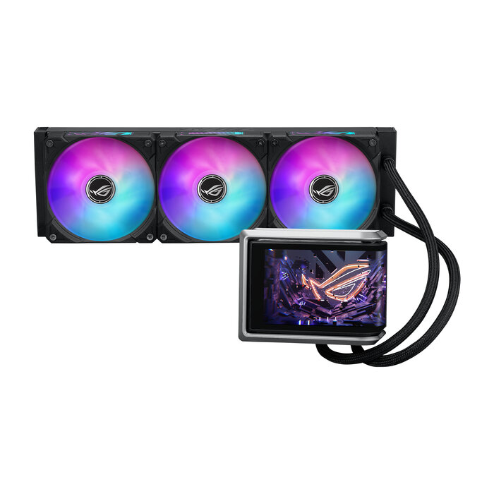 Asus ASUS ROG RYUO IV 360 ARGB Processor Alles-in-één vloeistofkoeler 12 cm Zwart
