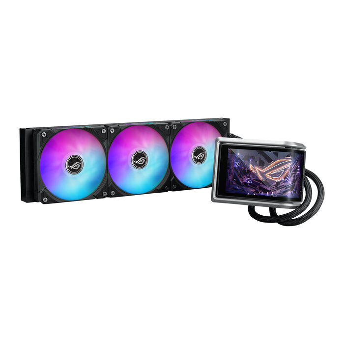 Asus ASUS ROG RYUO IV 360 ARGB Processor Alles-in-één vloeistofkoeler 12 cm Zwart