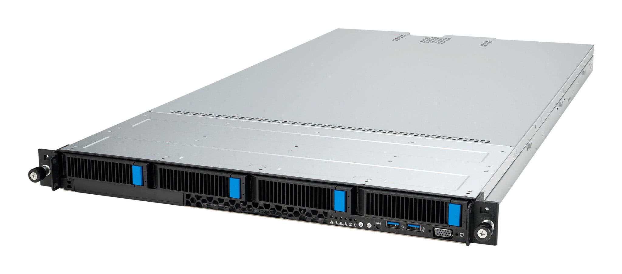 Asus ASUS RS501A-E12-RS4 LGA 6096 Rack (1U) Zwart, Zilver