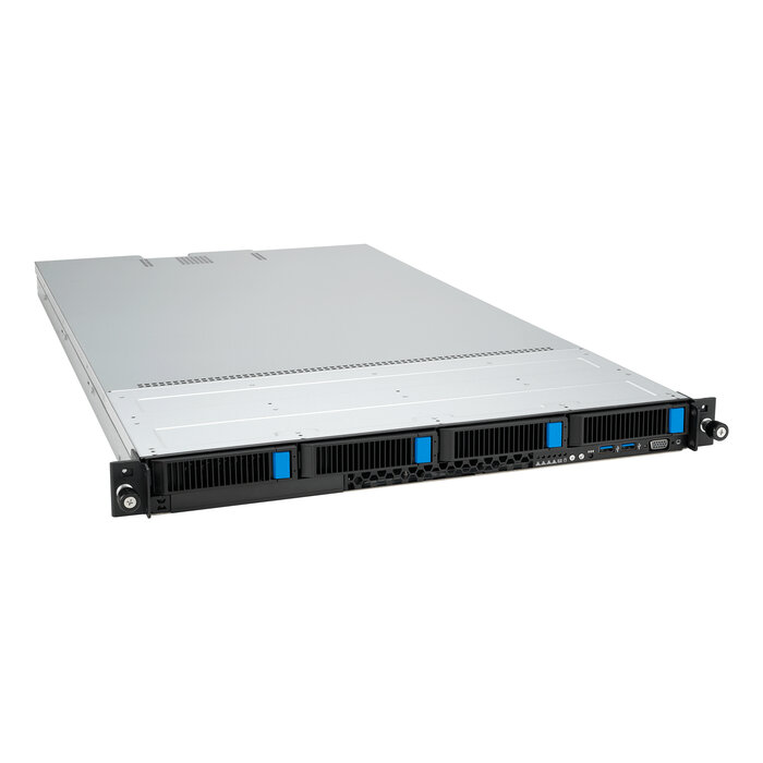 Asus ASUS RS501A-E12-RS4 LGA 6096 Rack (1U) Zwart, Zilver
