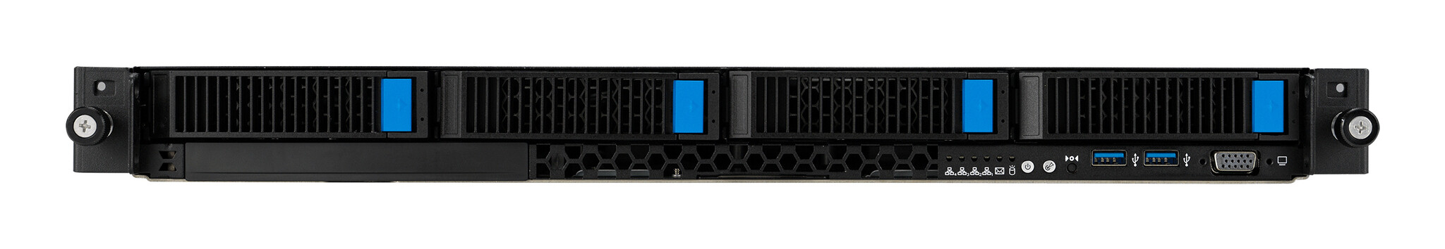 Asus ASUS RS501A-E12-RS4 LGA 6096 Rack (1U) Zwart, Zilver