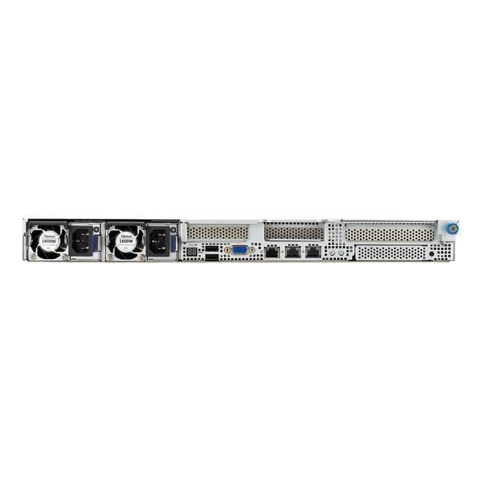 Asus ASUS RS501A-E12-RS4 LGA 6096 Rack (1U) Zwart, Zilver
