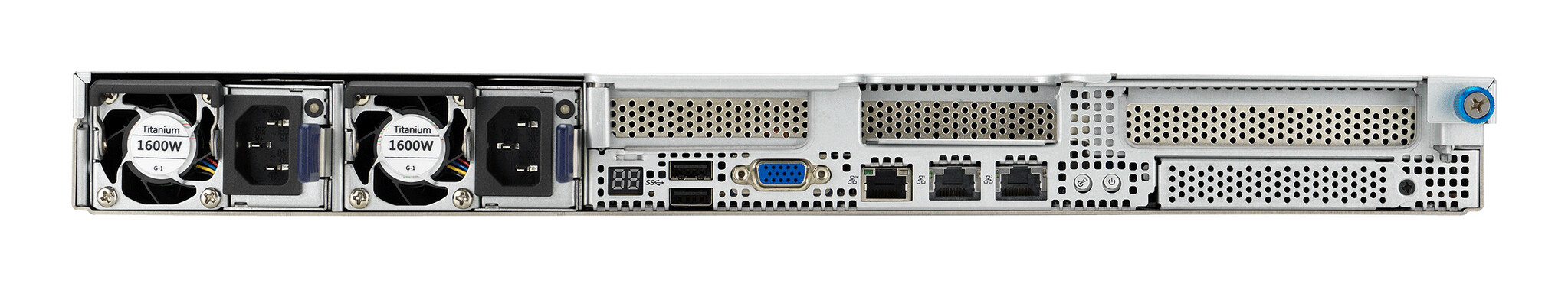 Asus ASUS RS501A-E12-RS4 LGA 6096 Rack (1U) Zwart, Zilver