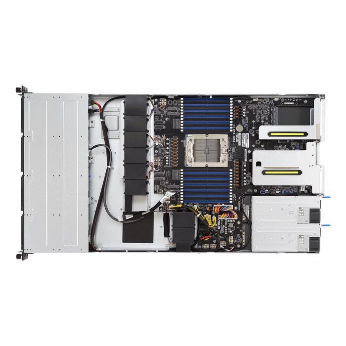 Asus ASUS RS501A-E12-RS4 LGA 6096 Rack (1U) Zwart, Zilver