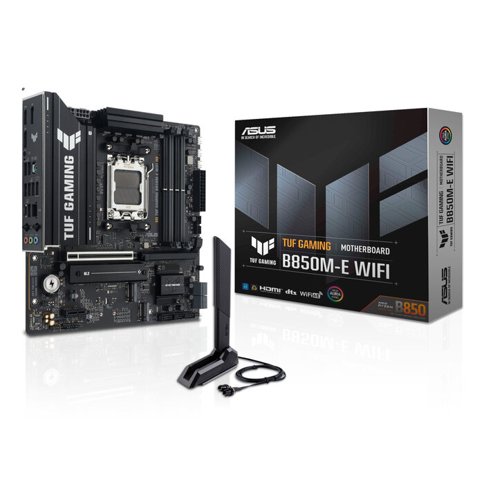 Asus ASUS TUF GAMING B850M-E WIFI AMD B850 Socket AM5 micro ATX