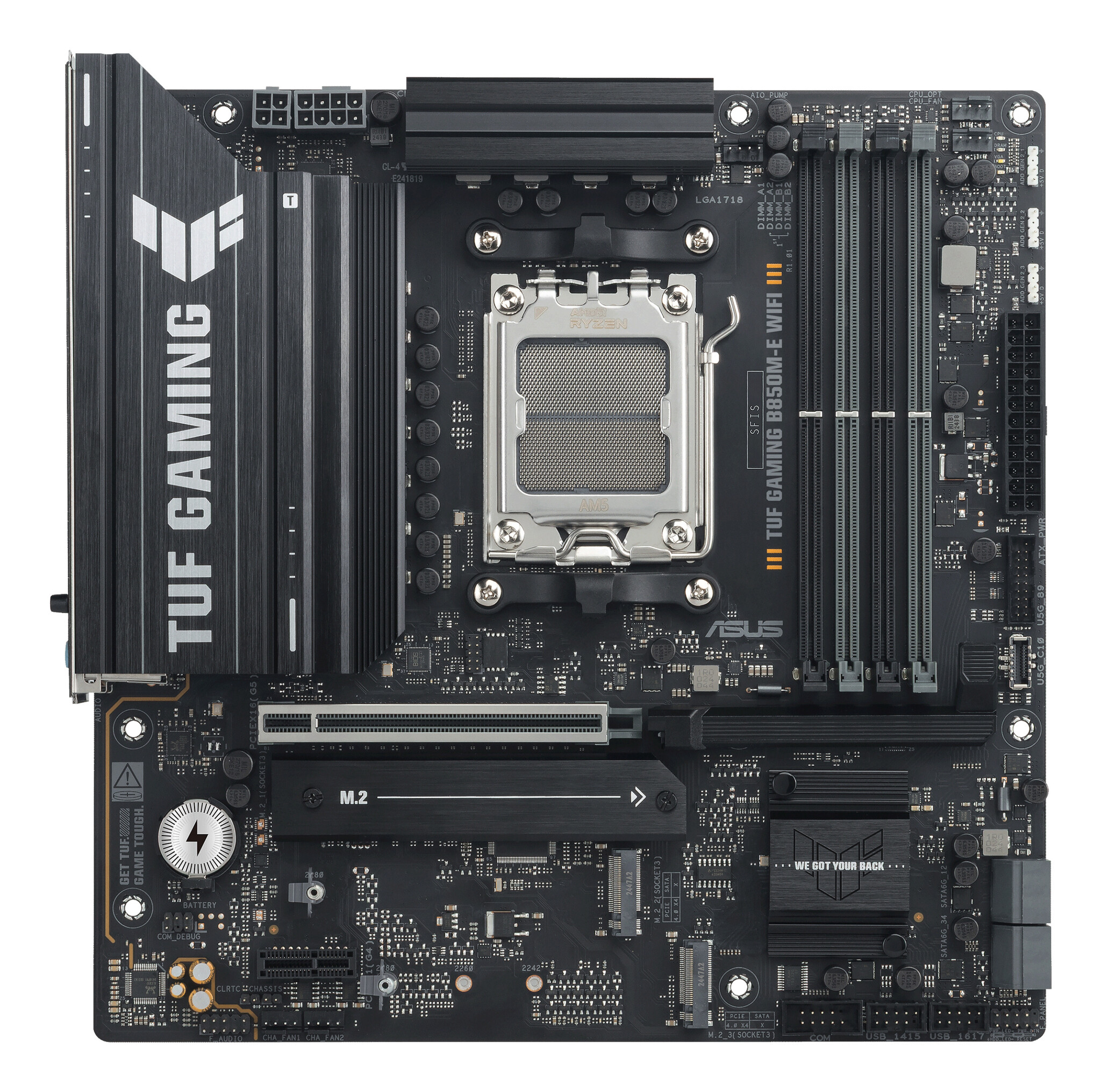 Asus ASUS TUF GAMING B850M-E WIFI AMD B850 Socket AM5 micro ATX