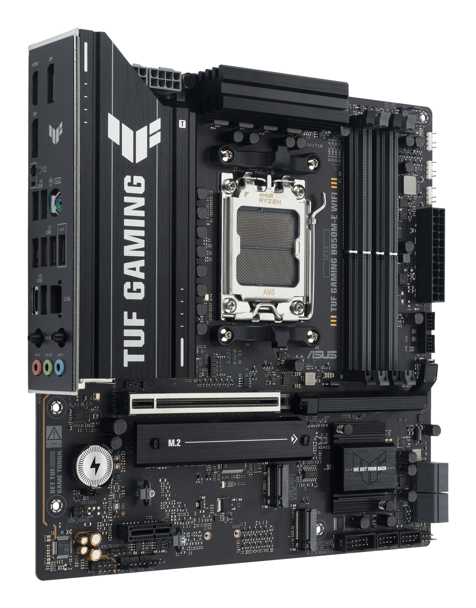 Asus ASUS TUF GAMING B850M-E WIFI AMD B850 Socket AM5 micro ATX