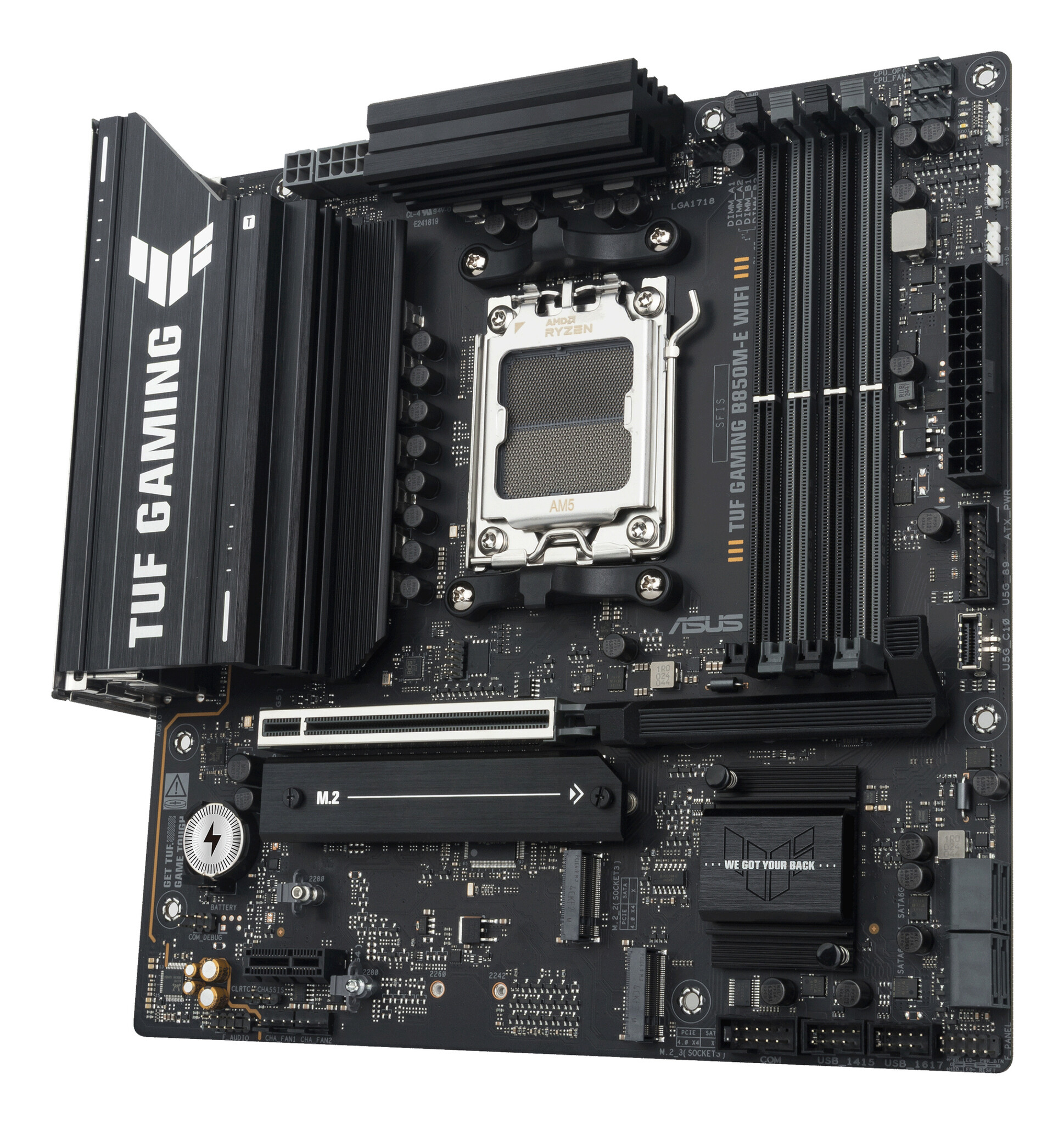 Asus ASUS TUF GAMING B850M-E WIFI AMD B850 Socket AM5 micro ATX
