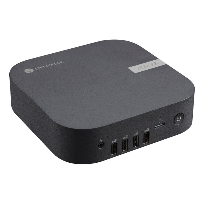 Asus ASUS Chromebox CHROMEBOX6-S3006UN Intel Core 3 100U 8 GB DDR5-SDRAM SSD ChromeOS Mini PC Zwart