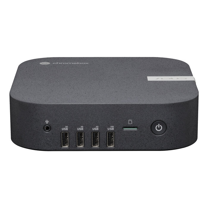 Asus ASUS Chromebox CHROMEBOX6-S3006UN Intel Core 3 100U 8 GB DDR5-SDRAM SSD ChromeOS Mini PC Zwart