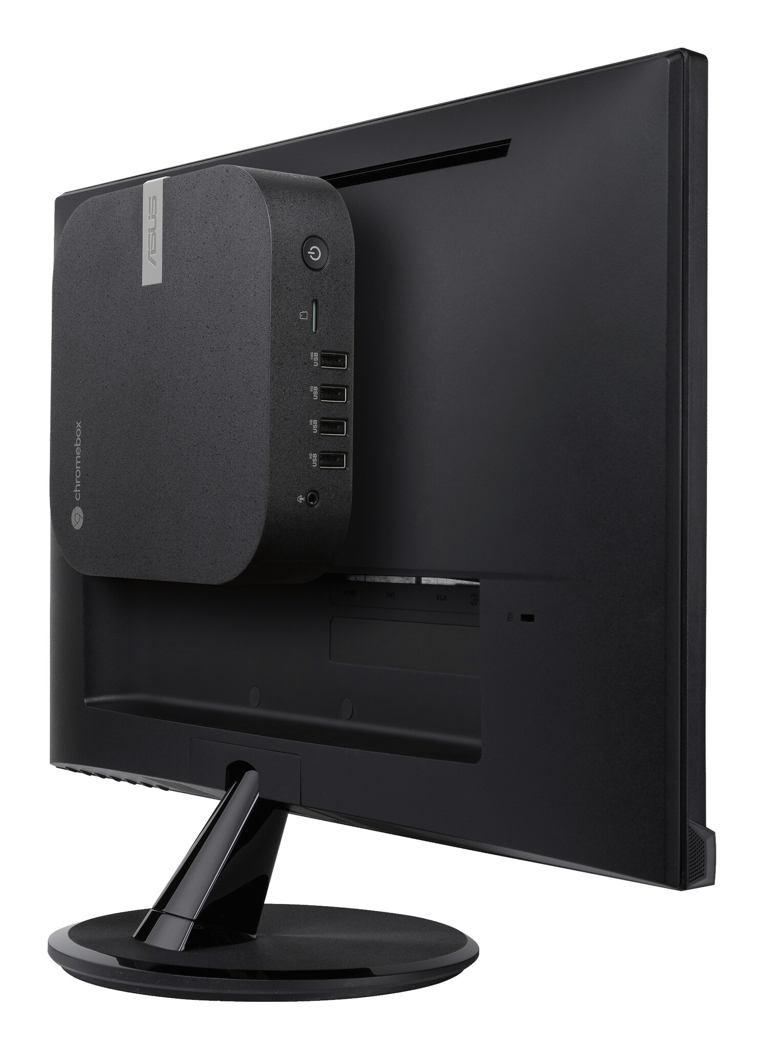 Asus ASUS Chromebox CHROMEBOX6-S3006UN Intel Core 3 100U 8 GB DDR5-SDRAM SSD ChromeOS Mini PC Zwart