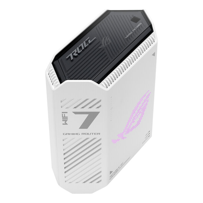 Asus ASUS GS-BE7200 draadloze router 2.5 Gigabit Ethernet Dual-band (2.4 GHz / 5 GHz) Wit, Zwart