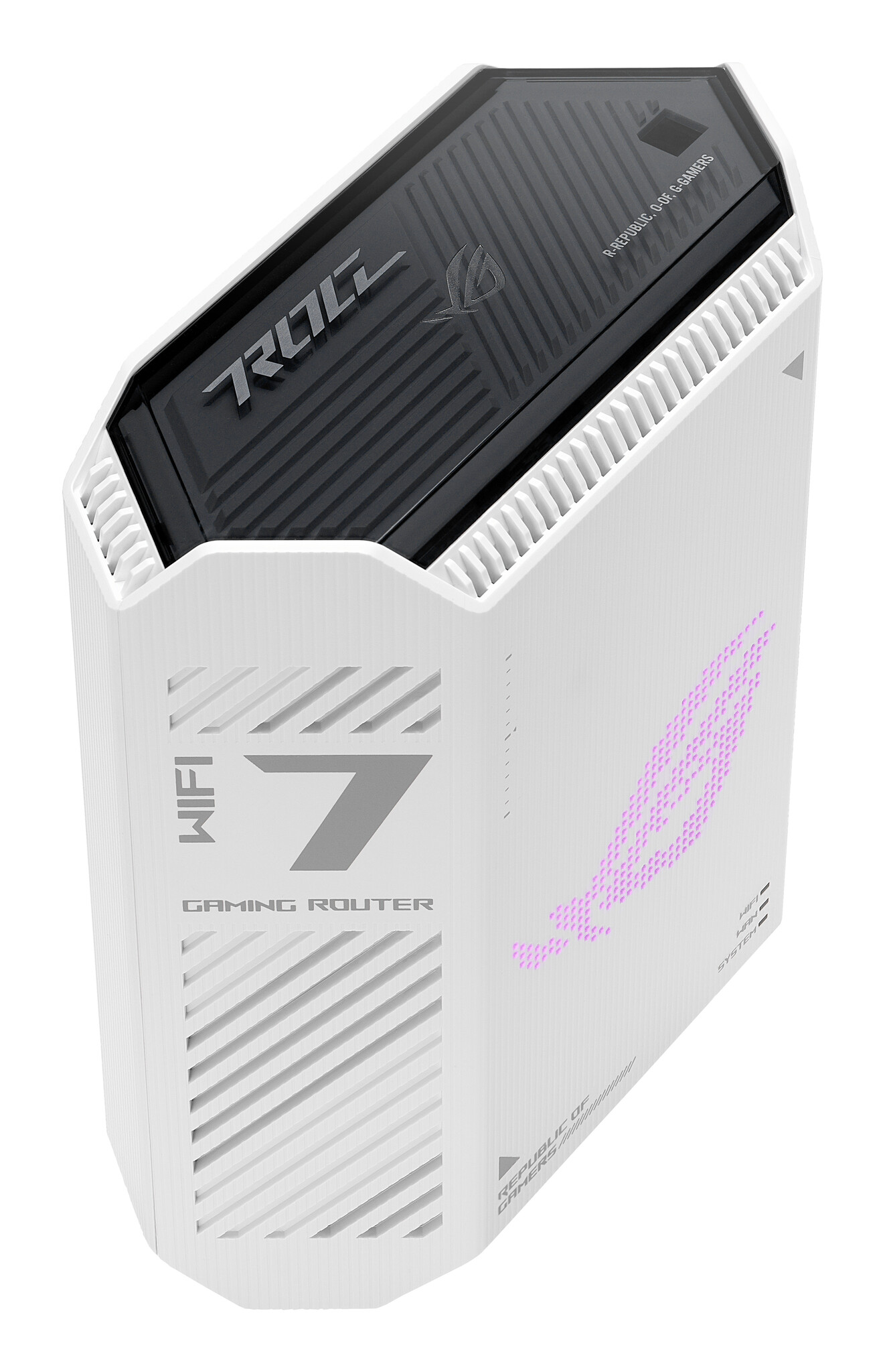 Asus ASUS GS-BE7200 draadloze router 2.5 Gigabit Ethernet Dual-band (2.4 GHz / 5 GHz) Wit, Zwart