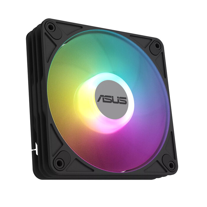 Asus ASUS AR120 ARGB PWM Single Pack Computer behuizing Ventilator 12 cm Zwart 1 stuk(s)