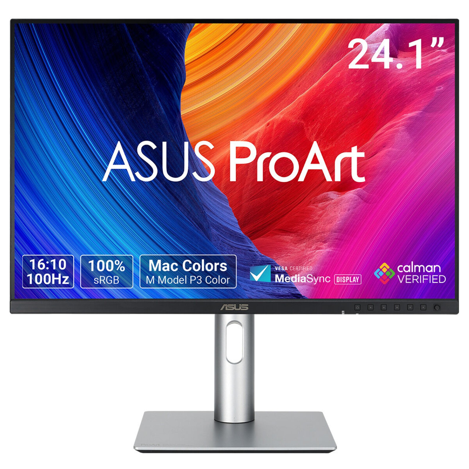Asus ASUS ProArt PA248QFV computer monitor 61,2 cm (24.1") 1920 x 1200 Pixels WUXGA LCD Zilver