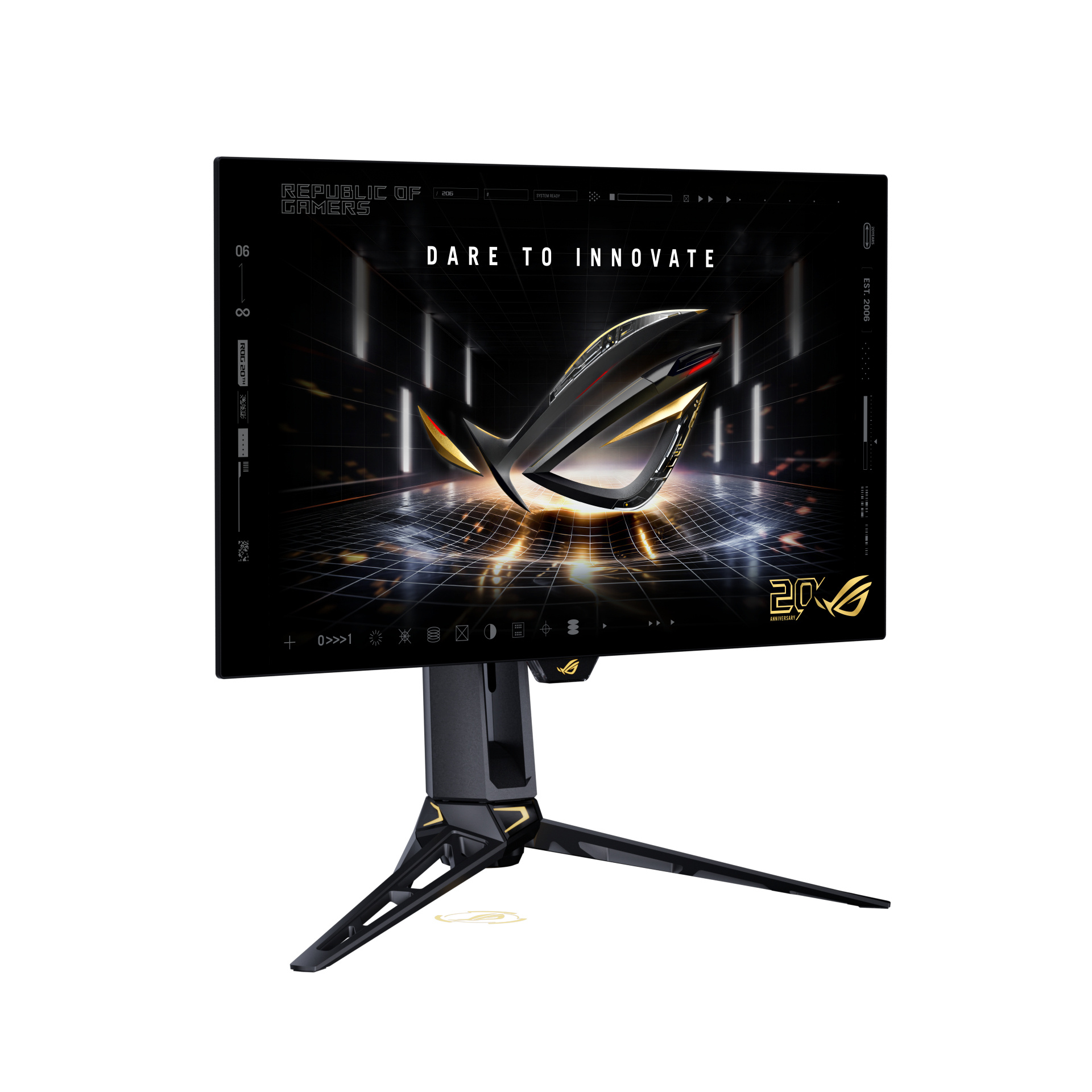 Asus ASUS ROG Swift OLED PG27AQWP-G EDITION 20 computer monitor 67,3 cm (26.5") 2560 x 1440 Pixels Wide Quad HD Zwart
