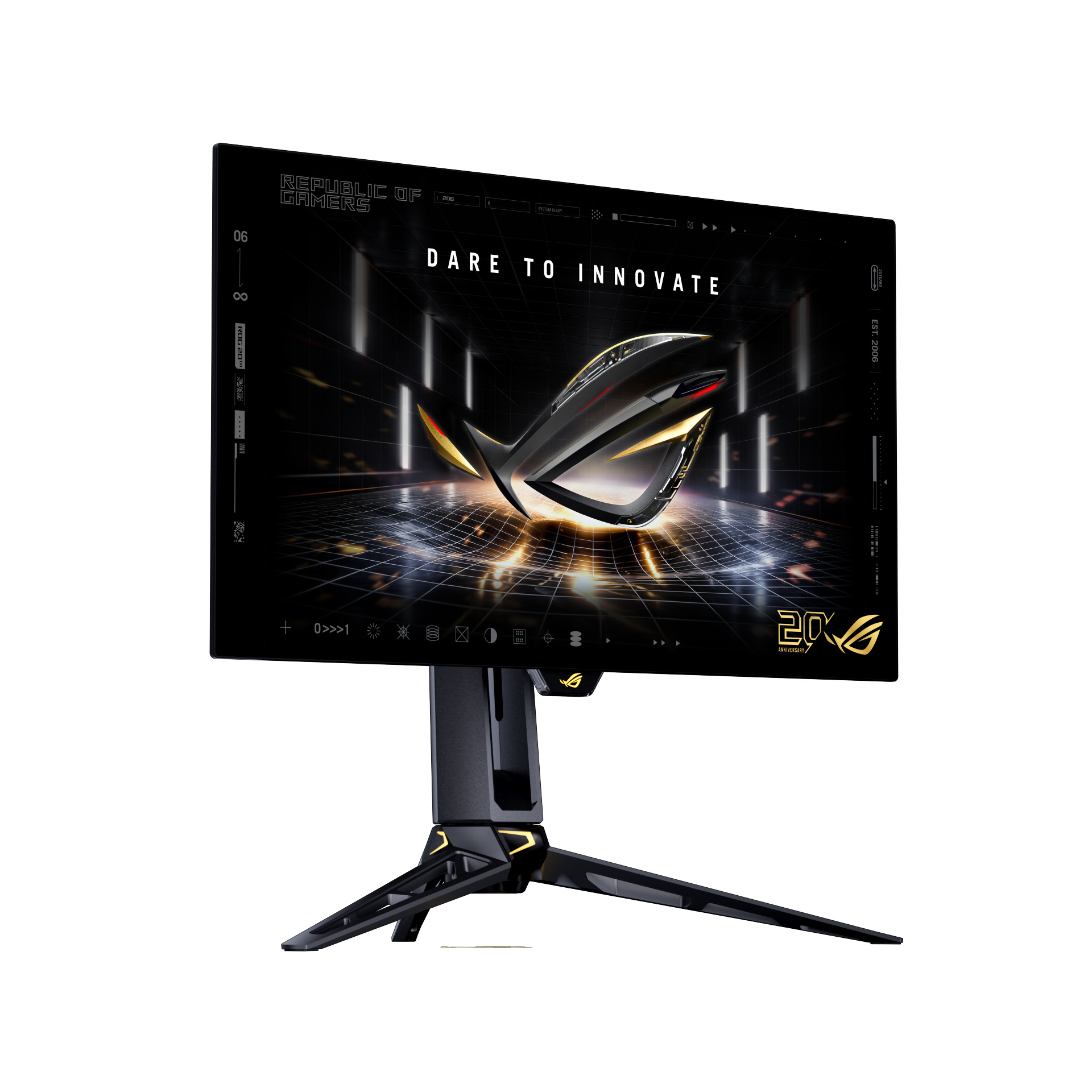 Asus ASUS ROG Swift OLED PG27AQWP-G EDITION 20 computer monitor 67,3 cm (26.5") 2560 x 1440 Pixels Wide Quad HD Zwart