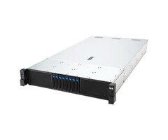 Asus ASUS RS720-E12-RS8G Rack (2U) Zwart, Zilver