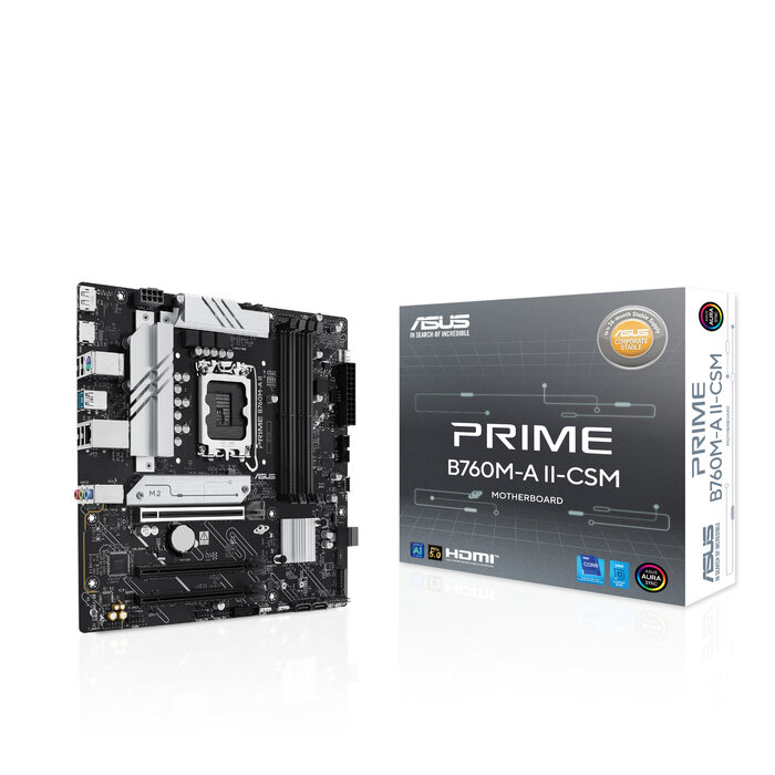 Asus ASUS PRIME B760M-A II-CSM Intel B760 LGA 1700 micro ATX