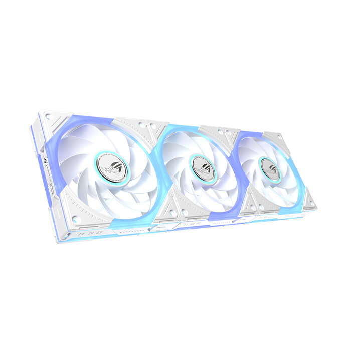 Asus ASUS ROG Eurux GR120 ARGB Reverse Fan White Edition - Triple Pack Computer behuizing Ventilator 12 cm Wit 3 stuk(s)
