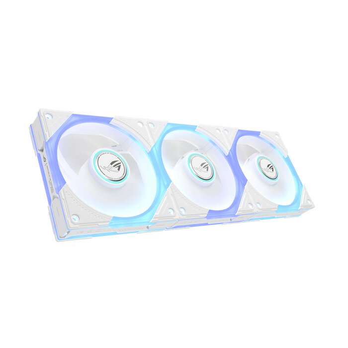 Asus ASUS ROG Eurux GR120 ARGB Reverse Fan White Edition - Triple Pack Computer behuizing Ventilator 12 cm Wit 3 stuk(s)