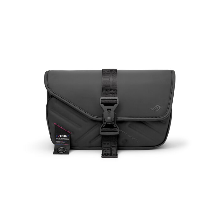 Asus ASUS BC3004 ROG SLASH SLING BAG 4.0 Documententas PU leer, Polyester Zwart