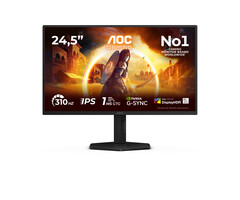 AOC AOC G4 25G4SXU computer monitor 62,2 cm (24.5") 1920 x 1080 Pixels Full HD LED Zwart, Grijs