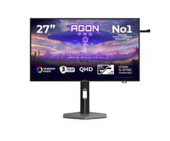 AOC AOC AGON PRO AGP277QKDC computer monitor 67,3 cm (26.5") 2560 x 1440 Pixels Quad HD OLED Grijs