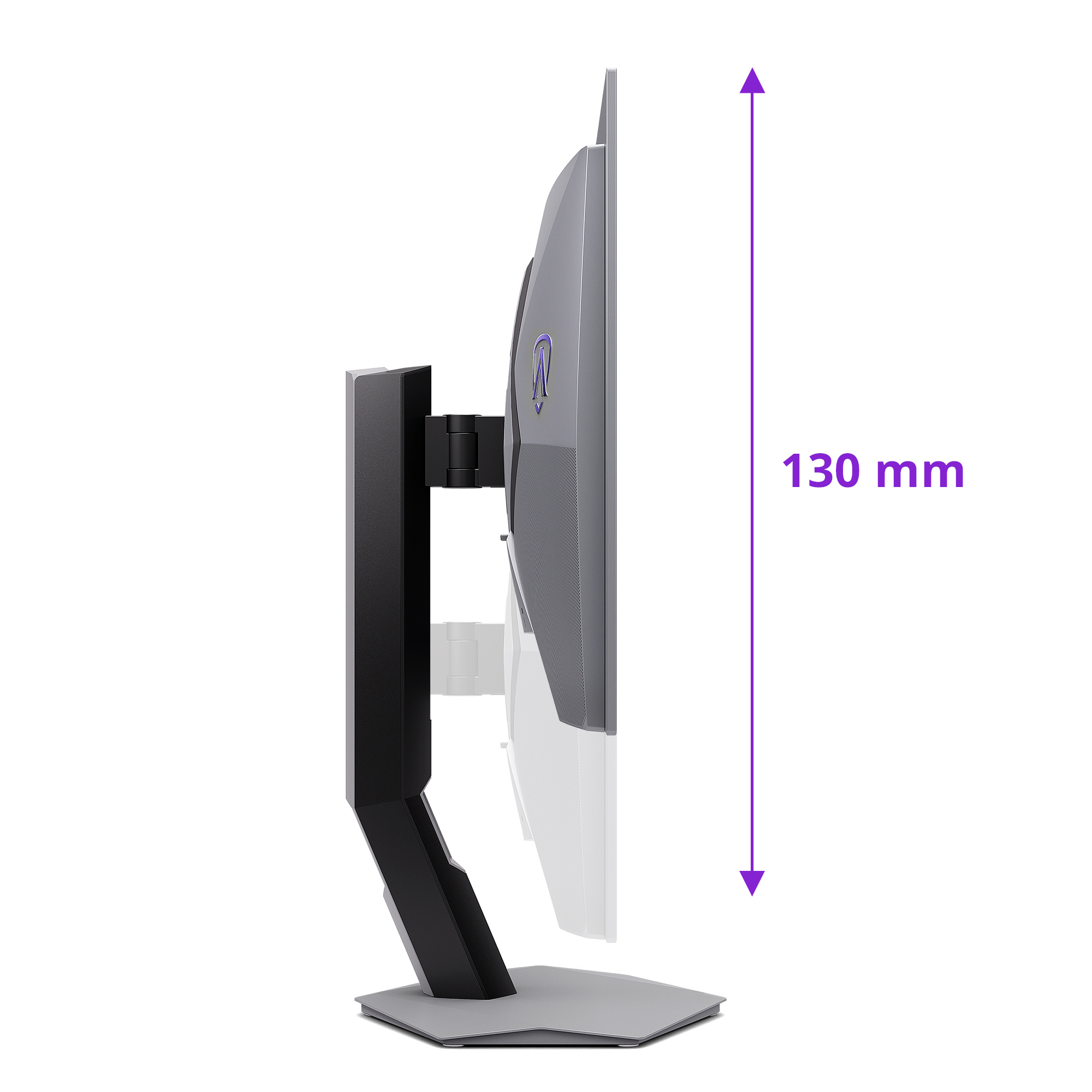 AOC AOC AGON PRO AGP277QKDC computer monitor 67,3 cm (26.5") 2560 x 1440 Pixels Quad HD OLED Grijs