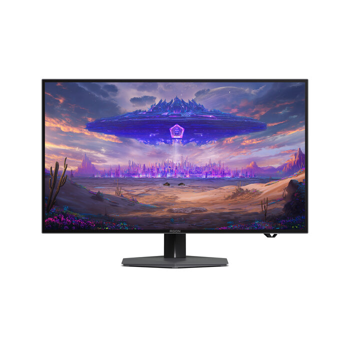 AOC AOC AGON PRO AGP277QKDC computer monitor 67,3 cm (26.5") 2560 x 1440 Pixels Quad HD OLED Grijs