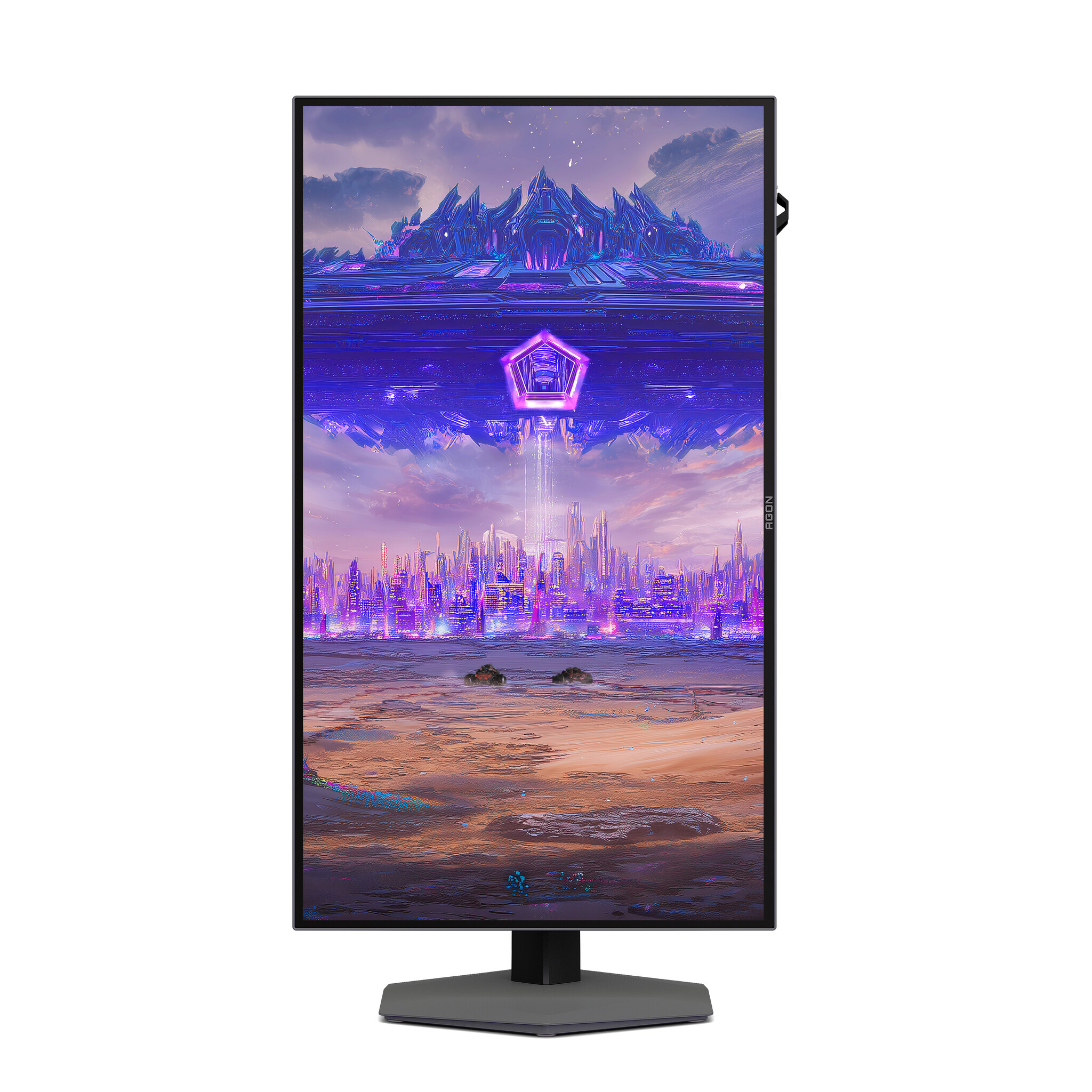 AOC AOC AGON PRO AGP277QKDC computer monitor 67,3 cm (26.5") 2560 x 1440 Pixels Quad HD OLED Grijs
