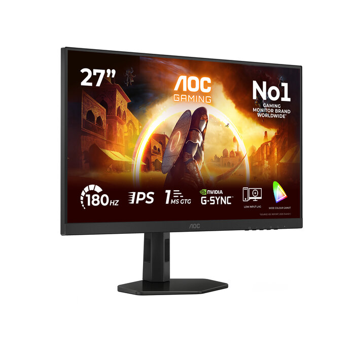 AOC AOC G4 27G4X computer monitor 68,6 cm (27") 1920 x 1080 Pixels Full HD LED Zwart, Grijs