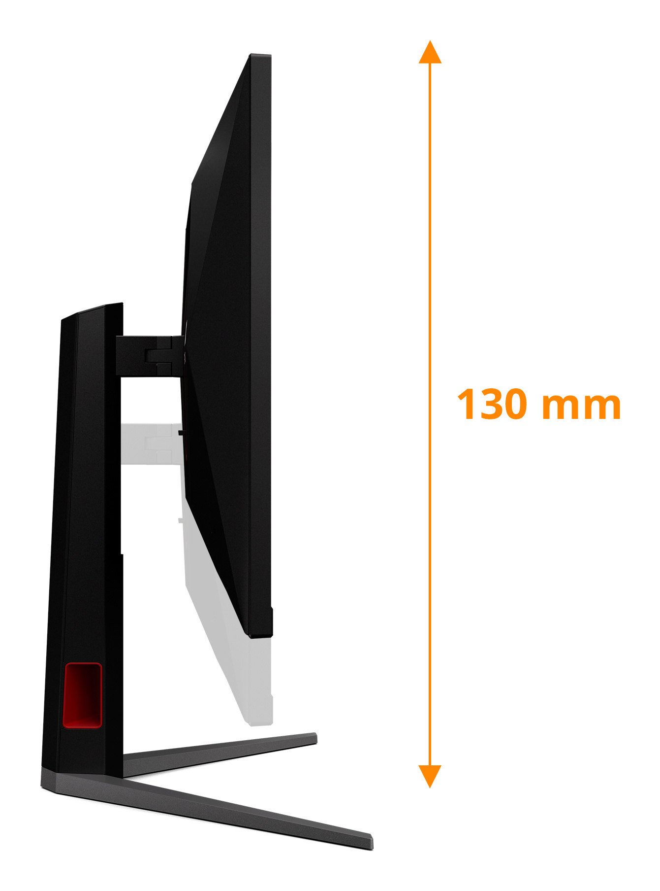 AOC AOC G4 U32G4U computer monitor 80 cm (31.5") 3840 x 2160 Pixels 4K Ultra HD Zwart, Rood